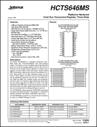 HCTS646MS Datasheet