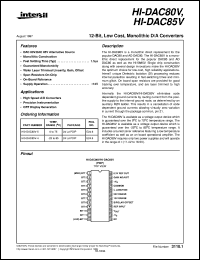 HI-DAC80V Datasheet