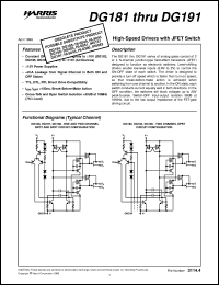 DG190 Datasheet