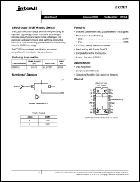DG201 Datasheet