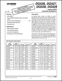 DG529 Datasheet