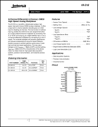 HI-518 Datasheet