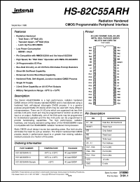 HS-82C55ARH Datasheet