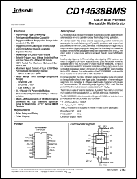 CD14538BNSR Datasheet