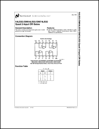 DM54LS32E/883 Datasheet