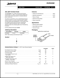 RURG50100 Datasheet