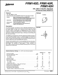 FRM130R Datasheet