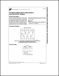 DM54LS367AW-MLS Datasheet