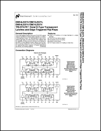 DM54LS374E/883 Datasheet