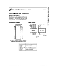 DM9308J/883 Datasheet