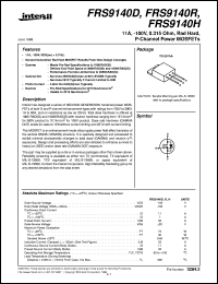 FRS9140H Datasheet