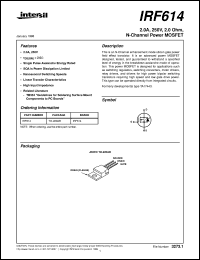 IRF614 Datasheet