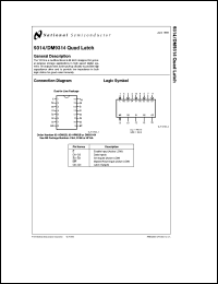 DM9314J/883 Datasheet