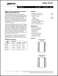 DG409 Datasheet