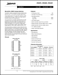DG405 Datasheet