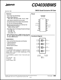 CD4030CSJX Datasheet