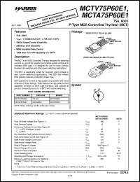 MCTV75P60E1 Datasheet