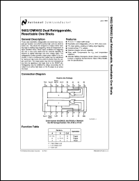 DM9602J/883 Datasheet