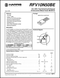 RFV10N50BE Datasheet