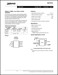 HA7210 Datasheet