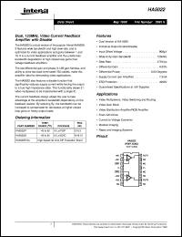 HA5022 Datasheet