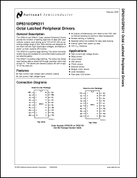DP8311MWC Datasheet