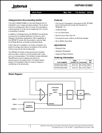 HSP48410/883 Datasheet