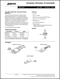 RF1S45N02L Datasheet
