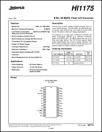 HI1175 Datasheet
