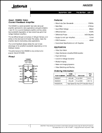 HA5025 Datasheet