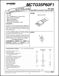 MCTG35P60F1 Datasheet