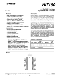 HI7190 Datasheet