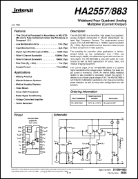 HA-2557/883 Datasheet