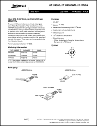 RFD3055LE Datasheet