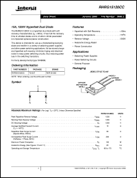 RHRG15100CC Datasheet