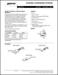RFD8P06E Datasheet