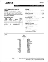 HI5721 Datasheet
