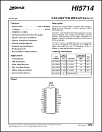 HI5714 Datasheet