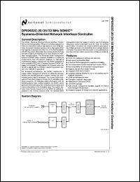 DP83932CVF-20 Datasheet