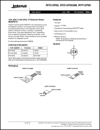 RFD15P05SM Datasheet