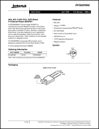 RFG60P06E Datasheet