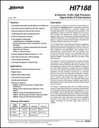 HI7188 Datasheet