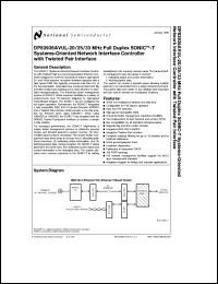 DP83936AVUL-20 Datasheet