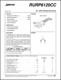 RURP6120CC Datasheet