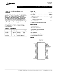 HI5741 Datasheet