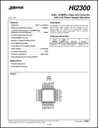 HI2300 Datasheet