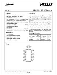 HI3338 Datasheet