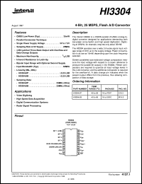 HI3304 Datasheet