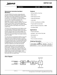 HSP45116-DB Datasheet