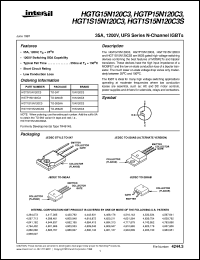 HGT1S15N120C3S Datasheet